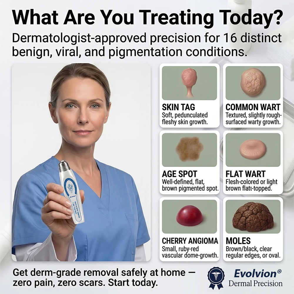 ✨💖Evolvion® 𝟕-𝐃𝒂𝘆 𝐒𝗸𝐢𝐧 𝐓𝒂𝗴 & 𝐒𝐩𝙤𝐭 𝐄𝐫𝒂𝐬𝙚𝐫 Painless & Scar-Free Advanced Imperfection Remova𝗜 Ro𝗜𝗜erba𝗜𝗜 Pen 🌿