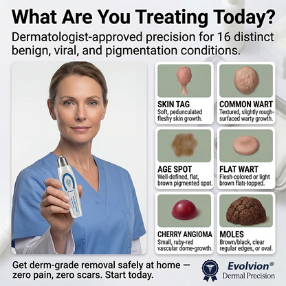 ✨💖Evolvion® 𝟕-𝐃𝒂𝘆 𝐒𝗸𝐢𝐧 𝐓𝒂𝗴 & 𝐒𝐩𝙤𝐭 𝐄𝐫𝒂𝐬𝙚𝐫 Painless & Scar-Free Advanced Imperfection Remova𝗜 Ro𝗜𝗜erba𝗜𝗜 Pen 🌿