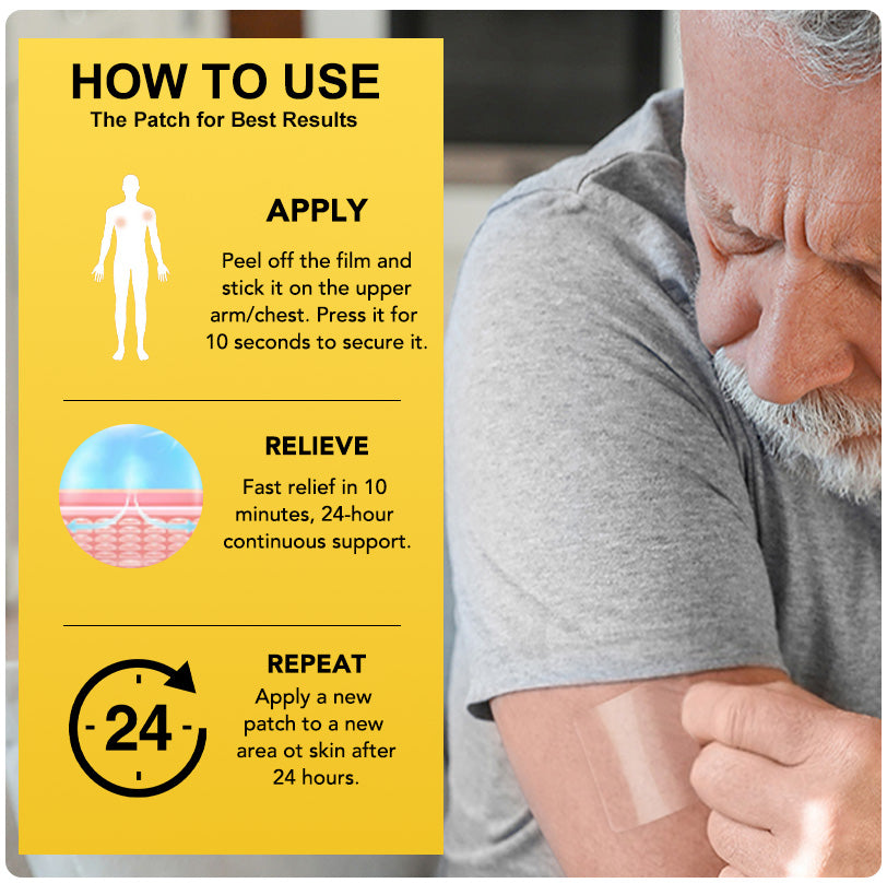 ✨💝Celsiora® Nano Lung Cleanse Patches — Helps relieve difficulty coughing up phlegm, shortness of breath, excessive mucus, bronchitis, and lung infections