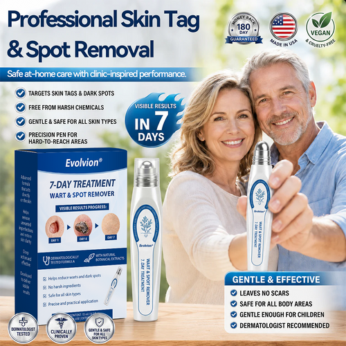 ✨💖Evolvion® 𝟕-𝐃𝒂𝘆 𝐒𝗸𝐢𝐧 𝐓𝒂𝗴 & 𝐒𝐩𝙤𝐭 𝐄𝐫𝒂𝐬𝙚𝐫 Painless & Scar-Free Advanced Imperfection Remova𝗜 Ro𝗜𝗜erba𝗜𝗜 Pen 🌿