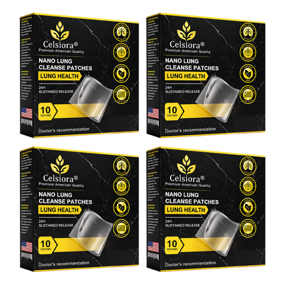 ✨😍FDA Approved|Celsiora® Nano Lung Cleanse Patches (stubborn mucus, COPD, chest tightness, shortness of breath, persistent cough, pneumonia)