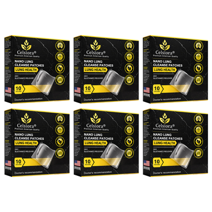 ✨😍FDA Approved|Celsiora® Nano Lung Cleanse Patches (stubborn mucus, COPD, chest tightness, shortness of breath, persistent cough, pneumonia)