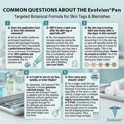 ✨💖Evolvion® 𝟕-𝐃𝒂𝘆 𝐒𝗸𝐢𝐧 𝐓𝒂𝗴 & 𝐒𝐩𝙤𝐭 𝐄𝐫𝒂𝐬𝙚𝐫 Painless & Scar-Free Advanced Imperfection Remova𝗜 Ro𝗜𝗜erba𝗜𝗜 Pen 🌿
